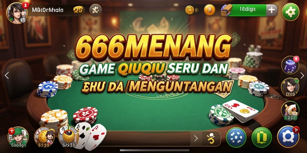 Screenshot menampilkan gameplay QiuQiu yang seru.
