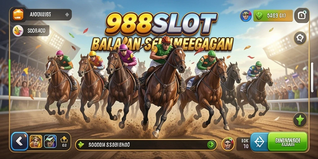 Gameplay seru balapan cepat di 988SLOT.