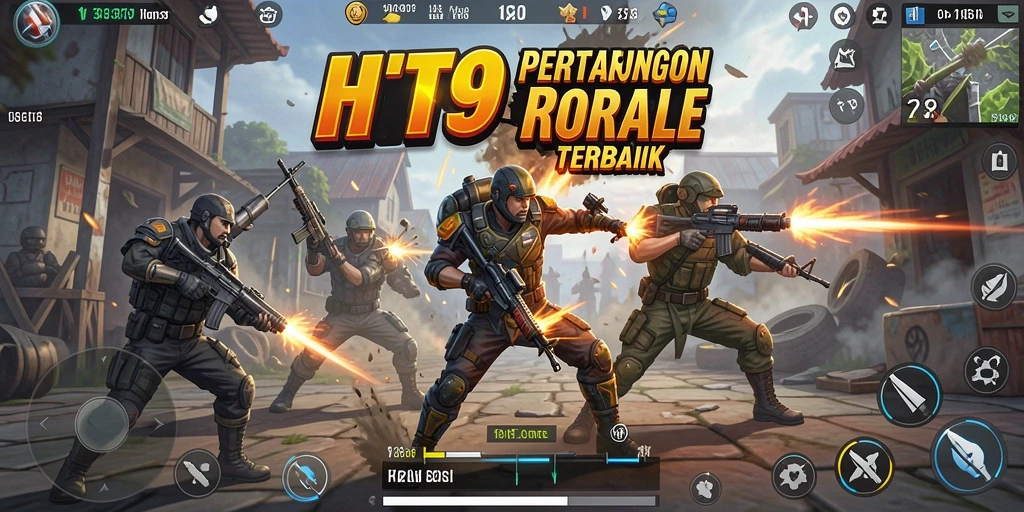 Gameplay seru di HIT9 dengan aksi Battle Royale luar biasa.