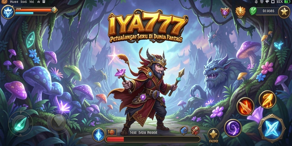 Tampilan gameplay IYA777 yang penuh aksi dan petualangan.