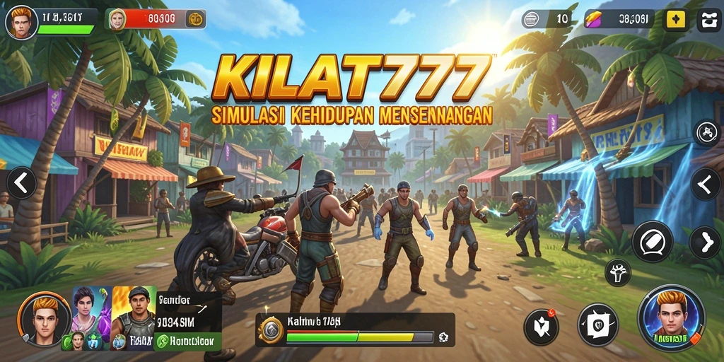 Screenshot KILAT777 menunjukkan momen seru dalam gameplay Simulation.
