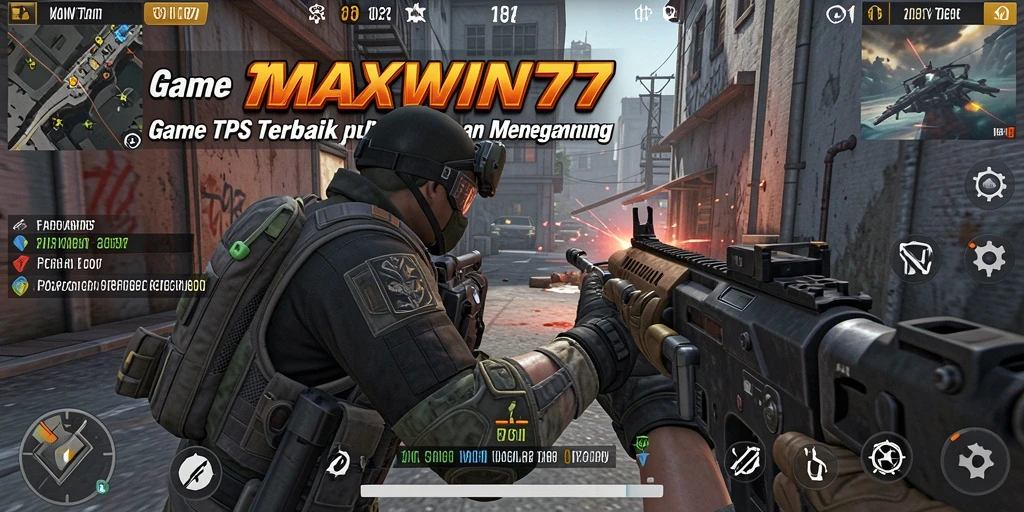 Screenshot gameplay menunjukkan aksi mendebarkan dalam MAXWIN77.