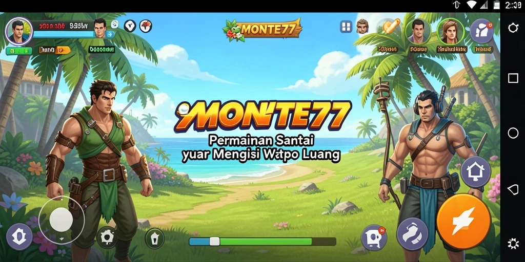 Screenshot gameplay <strong>MONTE77</strong> menampilkan suasana bermain yang menyenangkan.