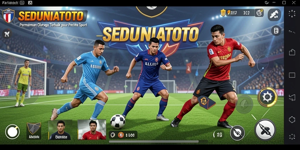 Tampilan gameplay SEDUNIATOTO yang menegangkan dan kompetitif.