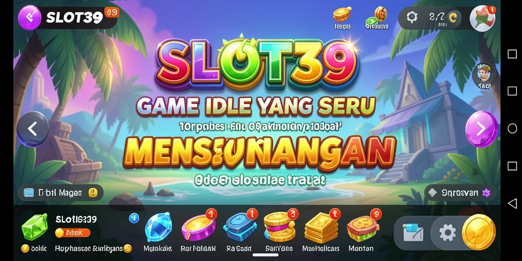 Tampilan grafis menarik dari gameplay SLOT39 yang menenangkan.