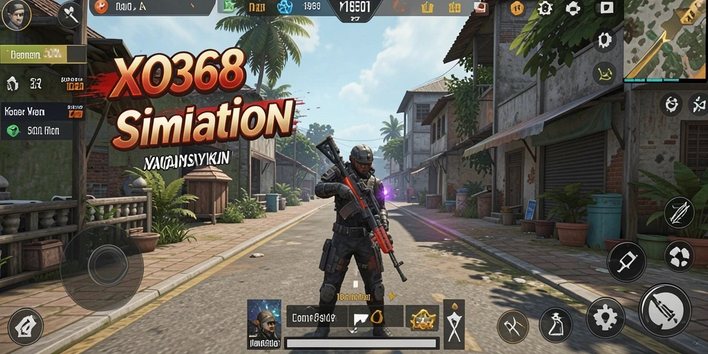 Gameplay menarik di dunia virtual Simulation XO368.